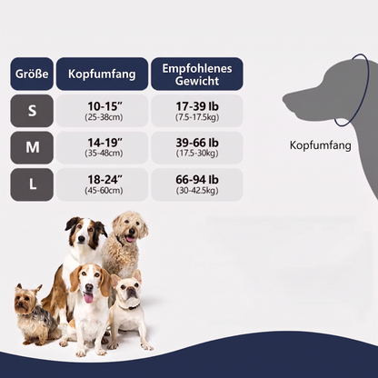 Beruhigender Gehörschutz für Hunde bei Gewitter